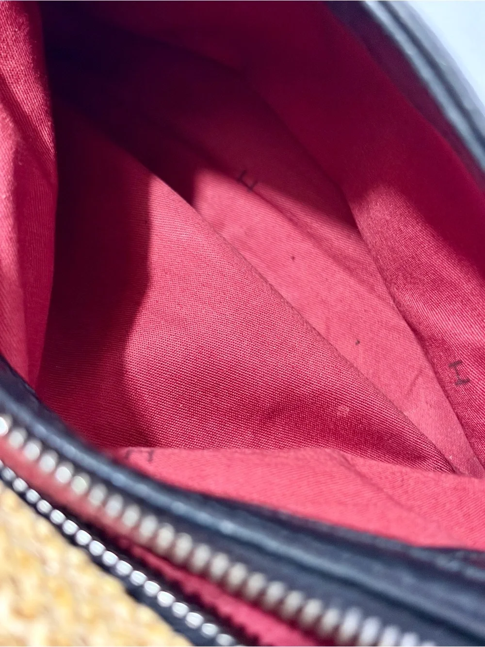 Hammitt Daniel Crossbody Clutch in Chaparral Raffia and gunmetal hardware - Picture 8 of 12